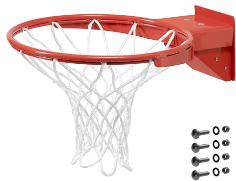 Goalrilla 180 Breakaway Basketball Goal Rim Flexes 180 Degrees, Orange (B2609W)