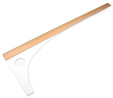 knbo Schneiderlineal Länge 80 cm Naturfarbe *NEU*OVP*
