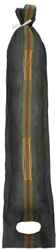 vidaXL Sacos de Arena 25 uds, Bolsas de Arena con Asa, Barrera Defensa contra Inundaciones, Protección para Casa Garaje, HDPE Verde Oscuro 103x25 cm