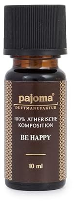 pajoma® Duftöl 50 ml, Be Happy - Golden Line | 100% naturreine Ätherisches Öl für Aromatherapie/Duftlampe | Premium Qualität