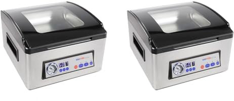 SousVideTools | IV300 Chamber Vacuum Sealer | Sous Vide Cooking | 30 cm Bag Sealing Bar | Food Vacuum Machine | Domestic Use (Pack of 2)