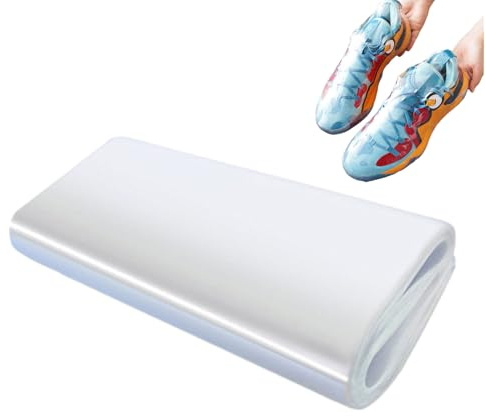 Wärmeschrumpffolie Rolle | Verpackungsbeutel Schrumpffolie Klare Schrumpffolie Schuhschrumpffolien Wärmewickelhüllen PVC Beutel für Geschenkkörbe Selbstgemachte -Projekte