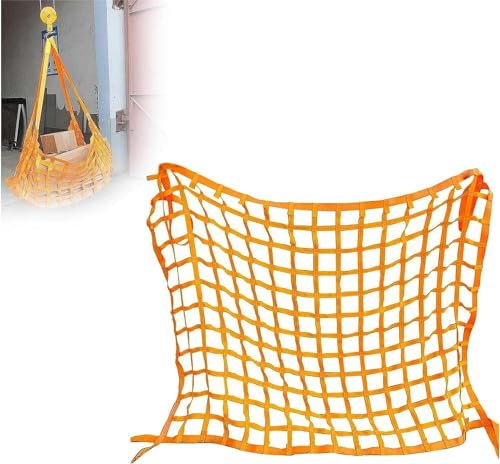 SSDDLZEQ CargoSling.com - CargoSling.com Anschlagmittel, Be- und Entladen Schwerer Lasten, Lasthebegurte (Size : 4 X 4M/Mesh 15cm/Load 2.5t)