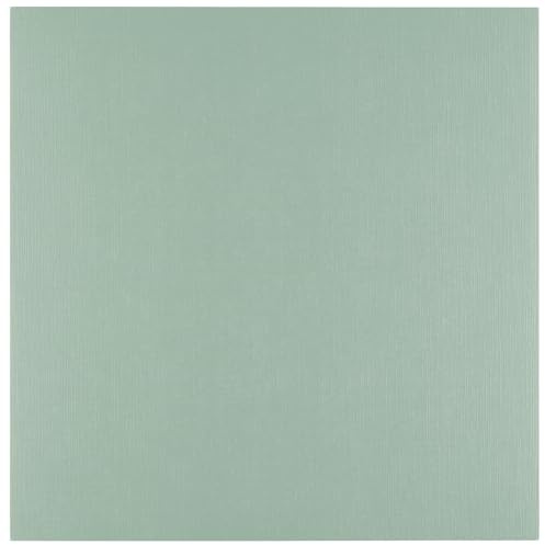 Florence Tonkarton 30,5 x 30,5 cm - 10 St. mit Leinen Struktur Iguana (Grün) 250 g - Scrapbooking Bedarf und Bastelpapier für Kartenbasteln, Scrapbooking und Journaling - Reißfest Buntpapier
