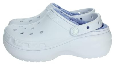 Crocs Zoccolo da donna classico foderato, con plateau, 37/38 EU