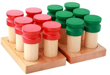 Cajas con Olores Materiales para Actividades de Jardín de Infantes para Niños
