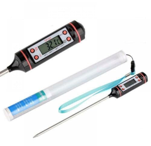 Termometro Digitale Professionale da Cucina con Sonda per Alimenti e Barbecue