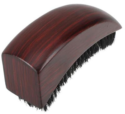 OATIPHO Haarbürste Für Herren Und Bart Bürste Mit Holzgriff Für Styling Reisen Gesichtshaarpflege Friseurbedarf Bequemer Griff Weicher Bürstenkopf