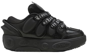 PUMA Bambini Ragazzi La Francé Nero Cromo Scarpe Da Ginnastica Stringate Casual - Nero, nero, 5.5 Big Kid