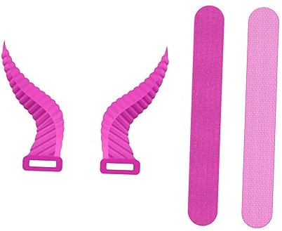 VILLCASE Kopfhörerhörner Silikon Kopfhöreraufsatz Horn Dekoration Headset Zubehör Für Gamer Und Partys Flexibel Weich Langlebig