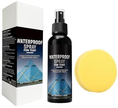 Spray impermeabilizzante per tende - Resistente compatto e sicuro protezione morbida - Spray sigillante impermeabile per tenda | Per mobili da esterno marina barca campeggio auto patio divano