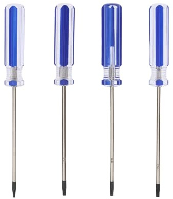 YINETTECH Juego de 4 destornilladores de seguridad para reparación Torx T6/T8/T9/T10 compatible con PlayStation 5