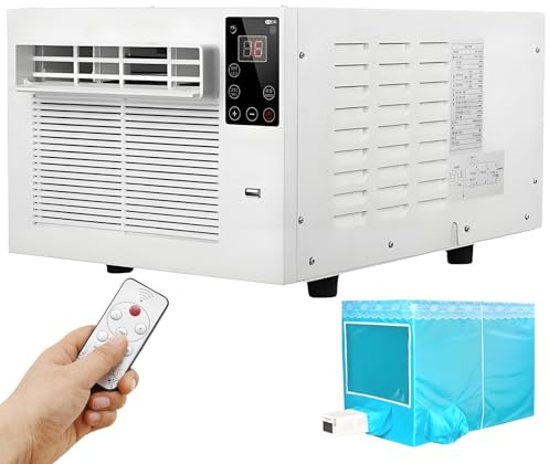 Portable Air Conditioner, Fast Cooling Air Conditioners Dehumidifier, Without Outdoor Unit, Bedroom, Kitchen, Rental House, Dormitory Mosquito Net Air Conditioner,Airconditioning+1.5mtent