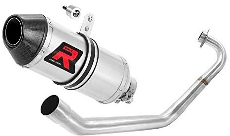 DOMINATOR Impianto di scarico Collettori Marmitta Silenziatore HP3 compatibile con MT 125 2014-2019