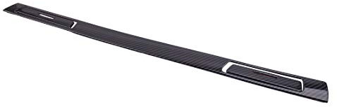 Eastar - Juego de 3 guantera de fibra de carbono para consola y portavasos de agua, para BMW Serie 3 E90 E92 E93