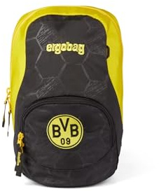 ergobag Ease Small Kids Rucksack für Kinder, Unisex, Borussia Dortmund, Small