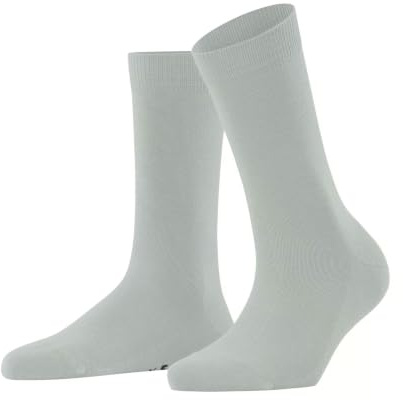 FALKE Family W So coton durable unies 1 paire, Chaussettes Femme, Gris Greymix 3399, 35-38
