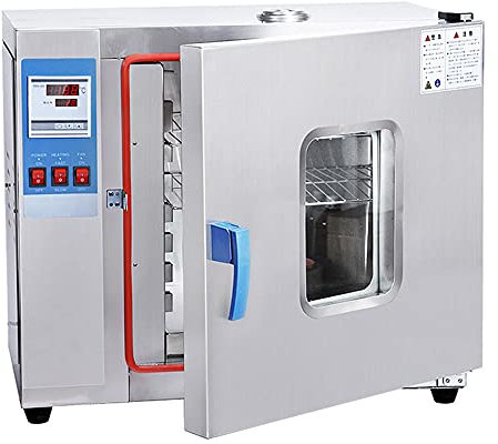 hzexun 220V Elektrische Heizung Trockenbox mit konstanter Temperatur Alle Edelstahllabor Chinesische Kräutermedizin Trockenbox Scheinwerferofen (with Blast System)