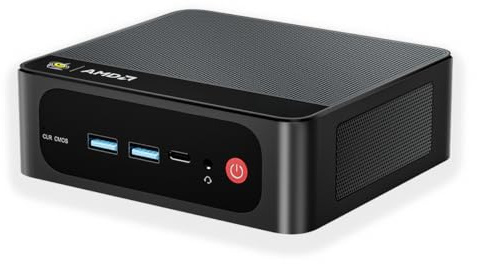 Beelink SER5 Mini PC, AMD Ryzen 5 5500U 6C/12T, hasta 4.0 GHz, 32 GB de RAM, 500 GB de SSD, Pantalla 4K a 60 Hz, Compatible con hasta 3 Pantallas (HDMI/DP/Tipo C), BT5.2, Wi-Fi 6, LAN 2.5 G