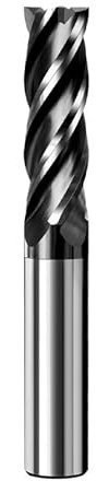 MNUPL 1PC HRC70 U Nut Fräser Hartmetall for Edelstahl 4 Flöte Wolfram Stahl Schaftfräser Durchmesser 1-20mm Legierung Stahl CNC Werkzeuge(Size:10X40XD10X100L)