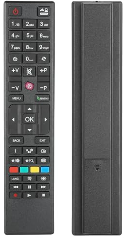 RC-4876 Télécommande Compatible avec Hitachi/ITT/JVC/Kendo OK. TV LT28HA52U LT32HG52U LT32HG62U 24HE1410S1 32HE1410S1 40HE1411S1 50HE1411S HI5502UHD 24HE1410S1DVD Contrôleur Remplacement