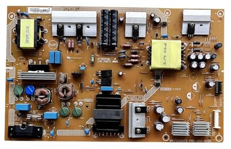 Carte d'alimentation for téléviseur LCD, Accessoires for téléviseur, Compatible avec Philips 50PUF6102/T3, 715G8672-P02-000-002H, 715G8672-P01-000-002H