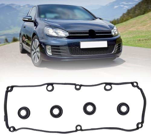 JAWSEU Ventildeckeldichtung für VW Golf 6 Audi A3 8p Seat Skoda 1.6/2.0 tdi Zylinderkopfhaube Dichtung Ventildeckel Dichtung Ventil Abdeckdichtung Motorventildeckeldichtung 03L103483C 04L103070B