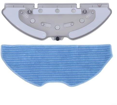 Honseadek Mop Holder with Microfiber Cloth for X-PLORER SERIE 75 S+ Robot Vacuum, Replacement Wet Mopping Attachment, Tool- Installation Cleaning Accessory(A)
