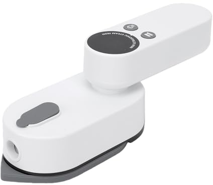 YUEHISY Ferro da Stiro a Vapore Portatile Senza Fili, Vaporizzatore per Indumenti Portatile con Batteria da 9200 MAh, Riscaldamento Rapido 30 Secondi, 3 Impostazioni di Temperatura