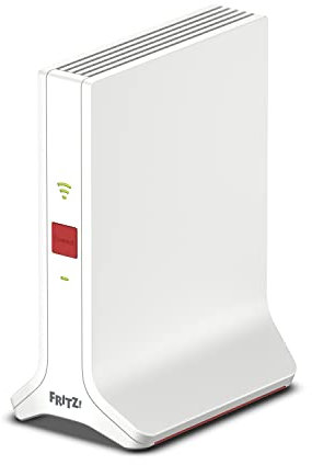 FRITZ!Repeater 3000 AX (Wi-Fi 6 Repeater mit drei Funkeinheiten und insgesamt bis zu 4.200 MBit/s: 2x 5 GHz-Band (bis zu 3.600 MBit/s), 2,4 GHz-Band (bis zu 600 MBit/s), deutschsprachige Version)