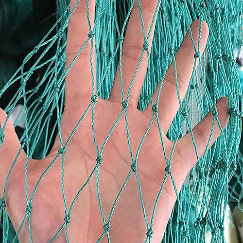 PanHuiWen Vogelschutznetz Grobmaschig Gartennetz Zaun Obstnetz Schutznetz FüR HüHner Maschenweite 1.5x1.5cm Pool Netz für Garten, Balkon oder Teich Kirschbaum,5x10m