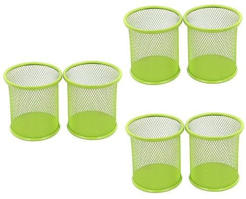 MAGICLULU 3 Sets Robuster Stifthalter Aus Stahlgitter Schreibtisch-stiftebecher Bürobedarf Desktop-organizer 2 Stück X 3