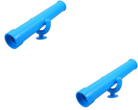 HEMOTON 2St Spielplatz-Teleskop Schaukelzubehör lustiges Teleskop Kinderspielzeug Kinder Karneval Outdoor-Spielset tragbares zusammenklappbares Teleskop Party-Monokular Plastik
