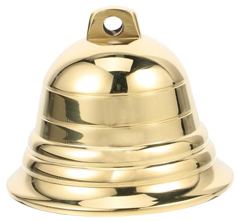 Cabilock 3St Kuhglocke DIY klingel zubehör kleine alte Glocken Wächterglocke Dekoration Weihnachten türdeko Weihnachten Charm dekorative Metallglocke Hochzeitsdeko selber Machen Kupfer