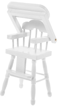 SUPVOX Meuble Miniature Chaise Haute pour Maison De PoupéE DéCoration RéAliste Accessoire Mobilier Miniature pour Enfants