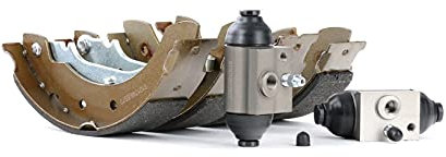 RIDEX 3859B0010 Kit frenos disco de tambor Trasero Kit freno frenos de tambor Zapatas de freno