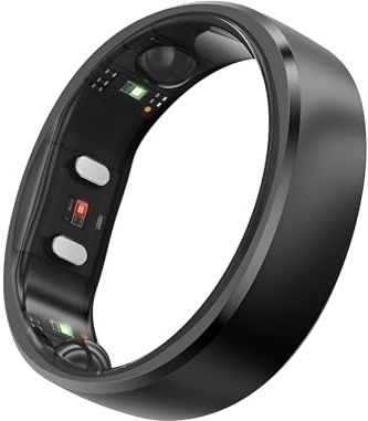 RingConn Gen 2 Smart Ring, weltweit erstes Schlafapnoe-Monitoring, Keine App-Abonnement, 12 Tage Akkulaufzeit, Stress-/Herzfrequenz-/Frauen-Gesundheits-Tracker, kompatibel mit Android und iOS
