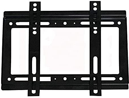 Mobile universale da parete in acciaio inox per televisori da 14 43, inclinabile, altezza regolabile, max 25 kg, 240 x 210 mm, stile #4