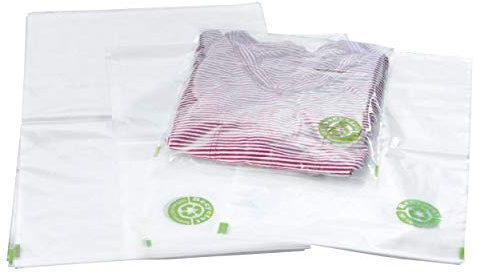 VEPATIM 100 Flachbeutel 800 x 1000 mm 50my aus 100% recyceltem LDPE (rLDPE)