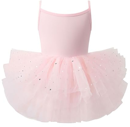 Tutu.kk Toddler Girls Ballet Dress Ballet Tutu Leotard Ballerina Outfit