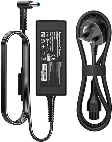 Lerobo 65W Laptop Charger, Compatible with HP Laptop, for HP Stream 11 13 14, Pavilion 11 13, Chromebook 11 14, Spectre X360 X2 11 13 & ProBook 430 and More. 45W/65W The power adapter(4.5mm * 3mm)