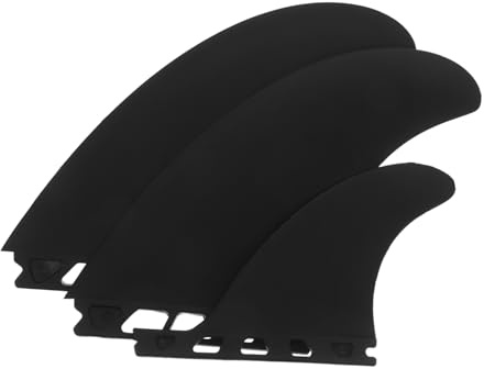 Hemobllo 3 Piezas Aletas para Tabla de Surf de Aletas de Repuesto para Paddle Board y Sup Estabilizador para Tablas Inflables Accesorio Resistente PVC para Surf y Kayak