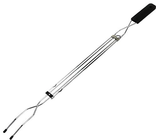 Chef Craft Select Marshmallow Roasting Stick or Meat Fork, 31 inches in Length, Black