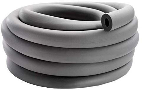 Rohrisolierung Kautschuk endlos Isolierschlauch endlos 10mm Dämmung, 15-28mm Rohrdurchmesser, 18-33lfm (Kautschuk Rohrisolierung 10mm, 18mm x 10mm x 28m)