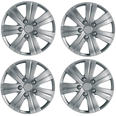 UKB4C Set of 4 Car Wheel Trims Hub Caps 14 Covers Universal Fit