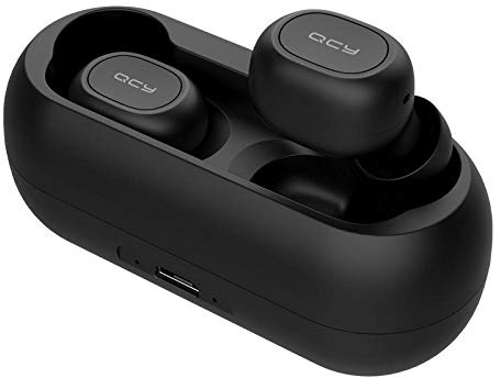 QCY T1C TWS Wireless Headphones Bluetooth 5.0 (Black)