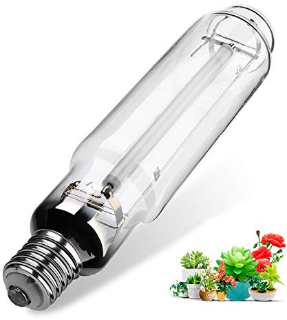 YSSMAO 48000LM HPS Planta Crece la lámpara E40 Base 23RA Lámpara de Sodio de Alta presión de Alta presión 2000K Luz Amarilla Energía eficiente de la Vida útil 23000 Horas,600w