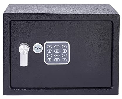 Yale Medium Value Safe, Digital Keypad, LED Light Indicators, Steel Locking Bolts, Emergency Override Key, YSV/250/DB2