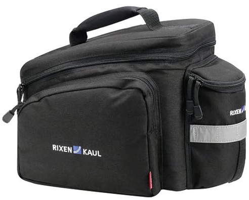Klick-fix Unisex – Erwachsene Klickfix Gepäckträgertasche, Schwarz, Einheitsgröße