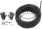 Drain Unblocker Spring Wire, 30M Drain Cleaning Cable Flexible Sewer Cleaning Spring Pipe with Gloves Sink Auger Snake Pipe, for Clog Remover Toilet Tub Kitchen Bathroom
